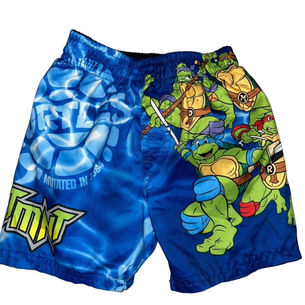 Nickelodeon tnmt teenage mutant ninja turtles swim trunks 12 months toddler kids
